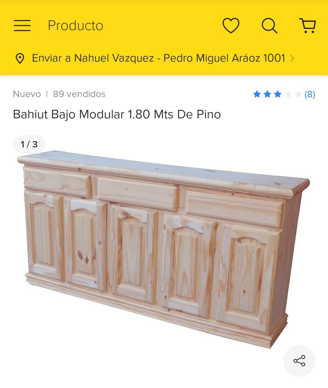1 pic. Compre eso económico con muchos defectos y lo hice esto jsjs 3 dias laburando a full. https://t.co/KcBYh5M81q