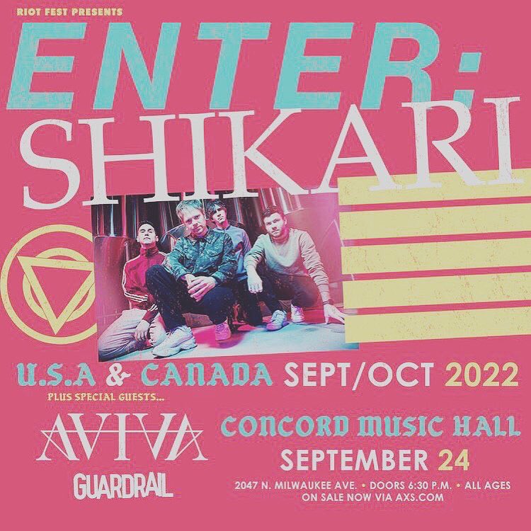 😍 Finally where we belong, on the shitters at @RiotFest 🤘

Take this week to recover & we'll see you THIS SATURDAY with @ENTERSHIKARI at Concord Music Hall. Also how rad was the @thisisaviva set on friday?? 🤯

#dietpunk #guardrailsucks
