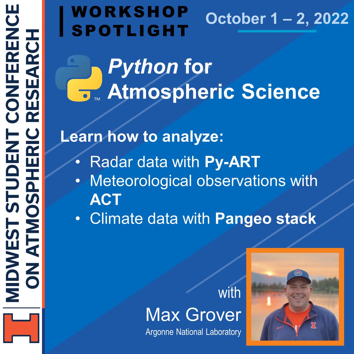 MSCAR_Illinois's tweet photo. Didn't submit an abstract to #MSCAR2022? We'd still love to see you here! Register by Sept. 23 to hear amazing presentations, attend workshops, meet with grad schools and employers, and much more:
https://t.co/GAPtHvbO4e https://t.co/GY3B1TyXea