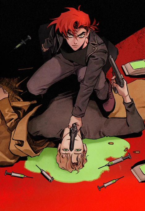 Mama, just killed a man…<A Hard Day> has been adapted into a webcomic series and will be released on Manta on the 18th of October.Prologue   