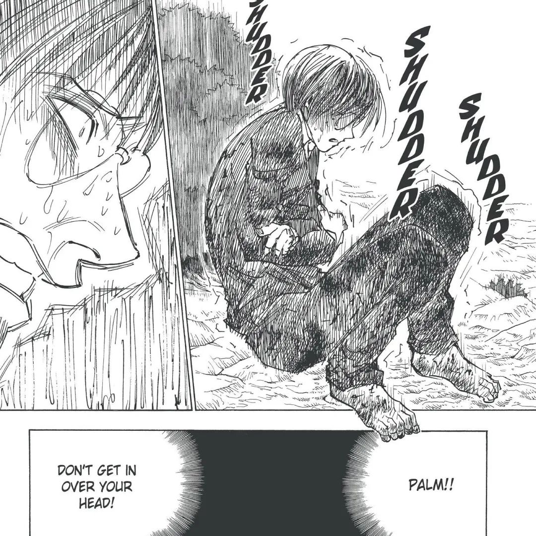 spirithunterpod's tweet photo. 📷: https://t.co/yFG9pWDoPT
That time Togashi got Lovecraftian - joe

#hunterxhunter #hunterxhuntermanga #chimeraant #chimeraantsaga #knov #palmsiberia https://t.co/0DIUp9qEYN