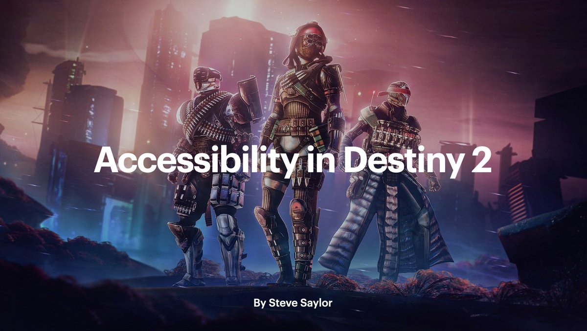 stevesaylor's tweet photo. This week while in Seattle, I get to give 2 accessibility-themed talks. One at the #GameUXSummit (which marks the 5-year anniversary of my wanting to start in accessibility). 

The second that's happening TOMORROW is I get to go give a talk at @Bungie!

I'M SO NERVOUSLY EXCITED! https://t.co/hwnEeJGqKl
