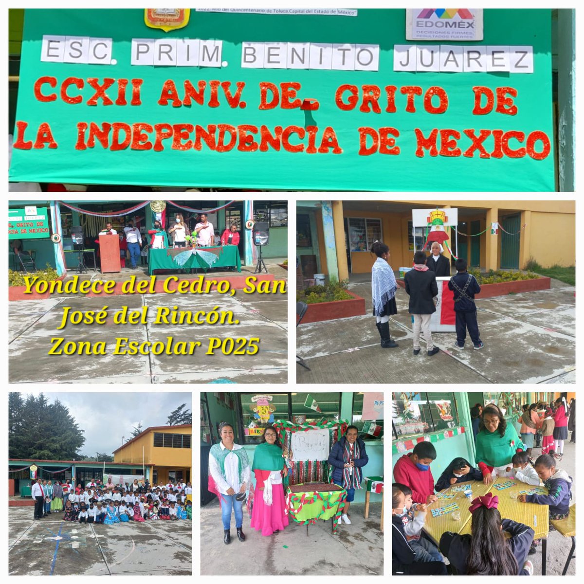 Are_segundoc's tweet photo. Hoy acompañé a la Escuela Primaria Benito Juárez de Yondece del Cedro, San José del Rincón, en la Conmemoración del 212 inicio de la Independencia de México. 

#Mañanitamexicana
#septiembre2022 
#P025 https://t.co/fIa3An4IZM