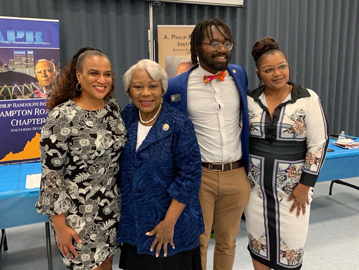 NadariusClarkVA's tweet photo. Thank you to the Chesapeake Dem. Women for hosting and inviting me to speak at their Civics 101, an amazing event on how to complete the circle from activism, to voting, to lobbying your elected officials to hold them accountable to the change we know we need! #Powertothe757 https://t.co/YwoiETORsN