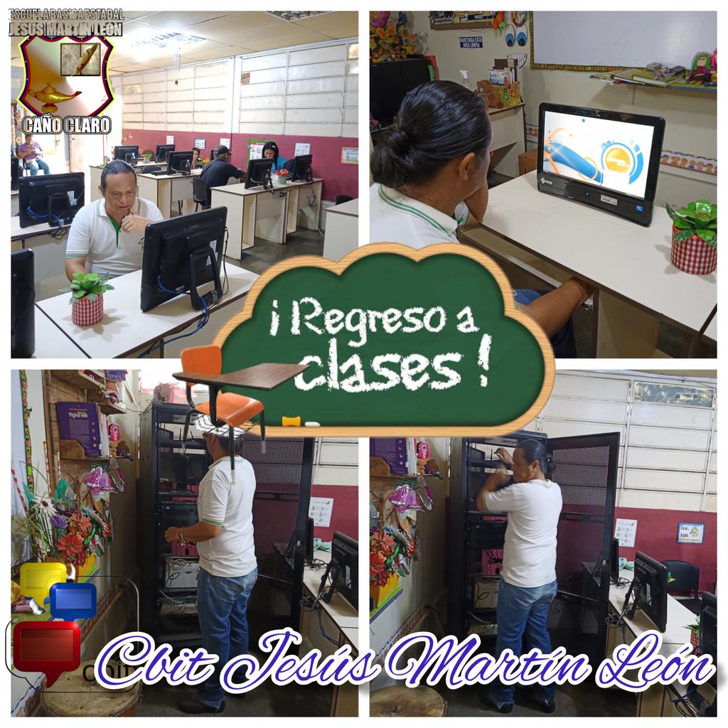 cbitjesusmleon's tweet photo. #Tinaquillo Activado el  @cbitjesusmleon, en organización y limpieza del espacio, que pronto nuestros estudiantes volveran a disfrutar para el Fortalecimiento de Aprendizaje Significativos 

#GobiernoDeSoluciones 
@NicolasMaduro @_LaAvanzadora @leivi24 
@Fundabit_ @MPPEDUCACION https://t.co/KUJQ8p1Hpn