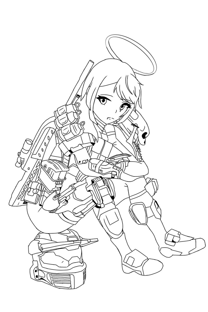 Armor… why… pain… anyway, here’s  a WIP on what I’m doing for <a href="/AsbeelNox/">Asbeel Nox 👼🏻 C.H.A.O.S.</a> 

#ARTsbeel #OIart