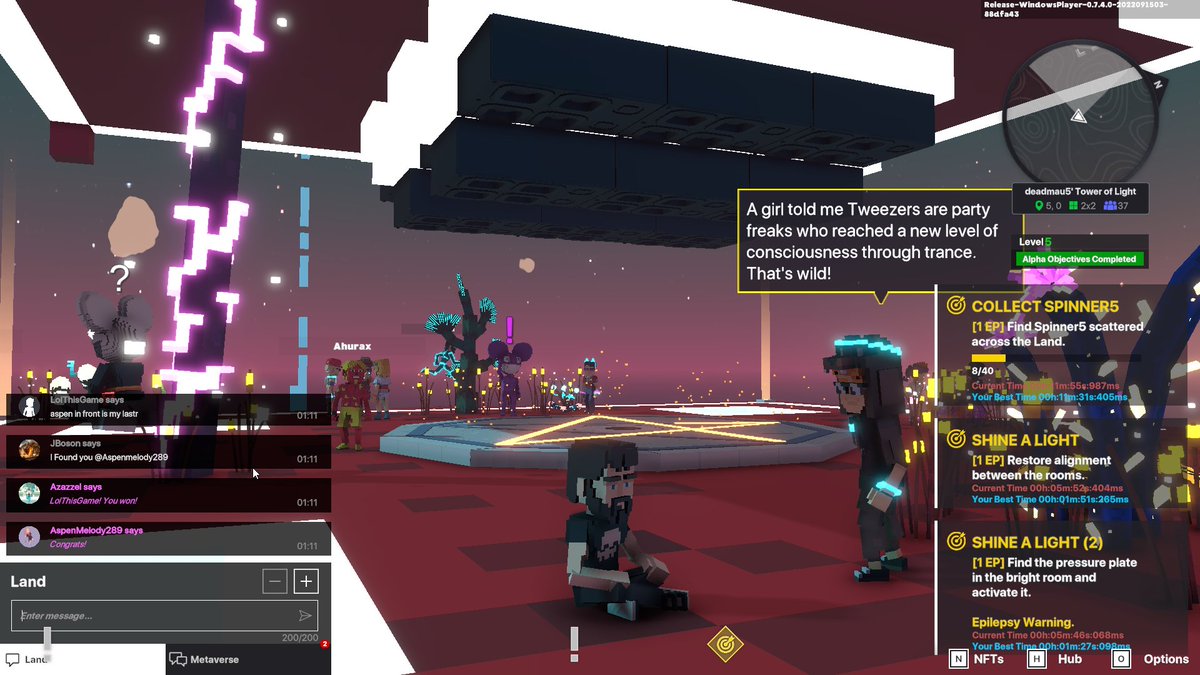 Lolthisgame's tweet photo. @TheSandboxGame @AspenMelody289 another common W @jaybandeira1 @sv_Toast @allodev https://t.co/DOwxBykQxl
