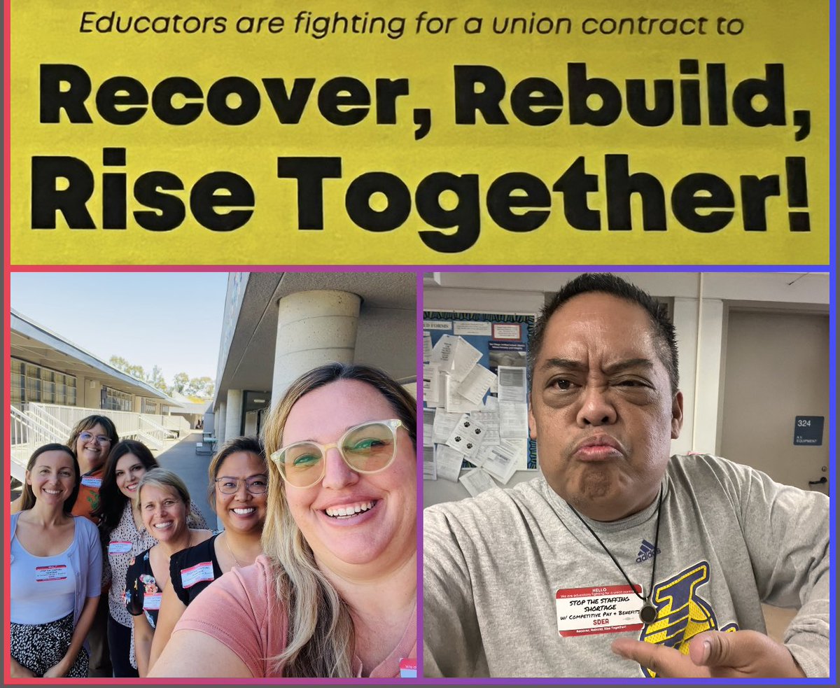 Stop the staffing shortage with competitive pay and benefits! #teacherlife #dpstrong #SDEA #CTA #betterschools #recover #rebuild #RiseTogether #StrongerTogether2022