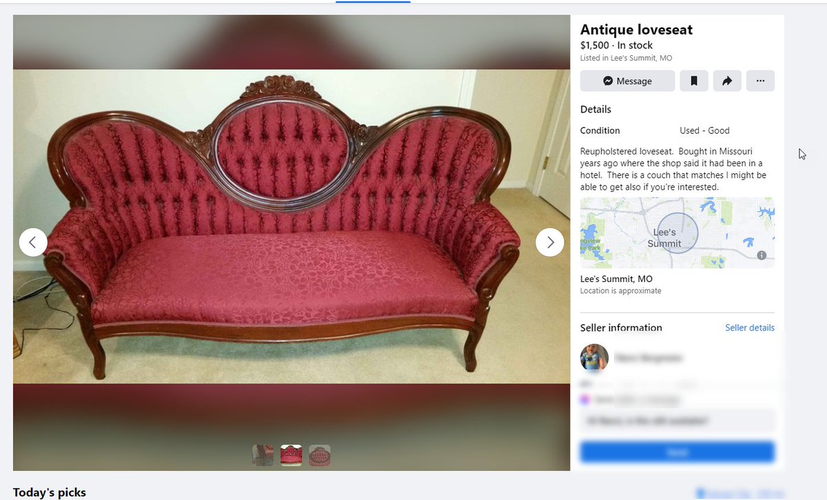 IveryKirk's tweet photo. a. beautiful, absolutely beautiful. 
b. $1500 are you fucking high this is not worthpoint lady. this is local pickup selling to randos on facebook, show some self respect
c. i'm not a fucking idiot, i see that baby in your profile pic &amp; i know what you're about no ma'am https://t.co/Yv2GdXyiFQ