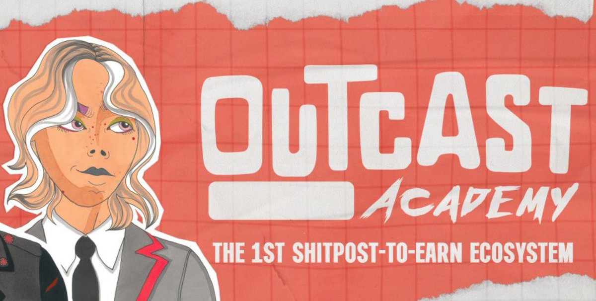 Now you can earn by sh*tposting?! 😲 Yes! @Outcast_Academy is letting you do exactly that you can earn $DRAMA by posting whatever on Twitter The 1st shitpost-to-earn ecosystem They are minting on 23 Sep Are you bullish on them 👀? #SolanaNFTs #OutcastAcademy