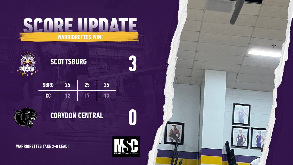 Warriorettes win in straight sets!