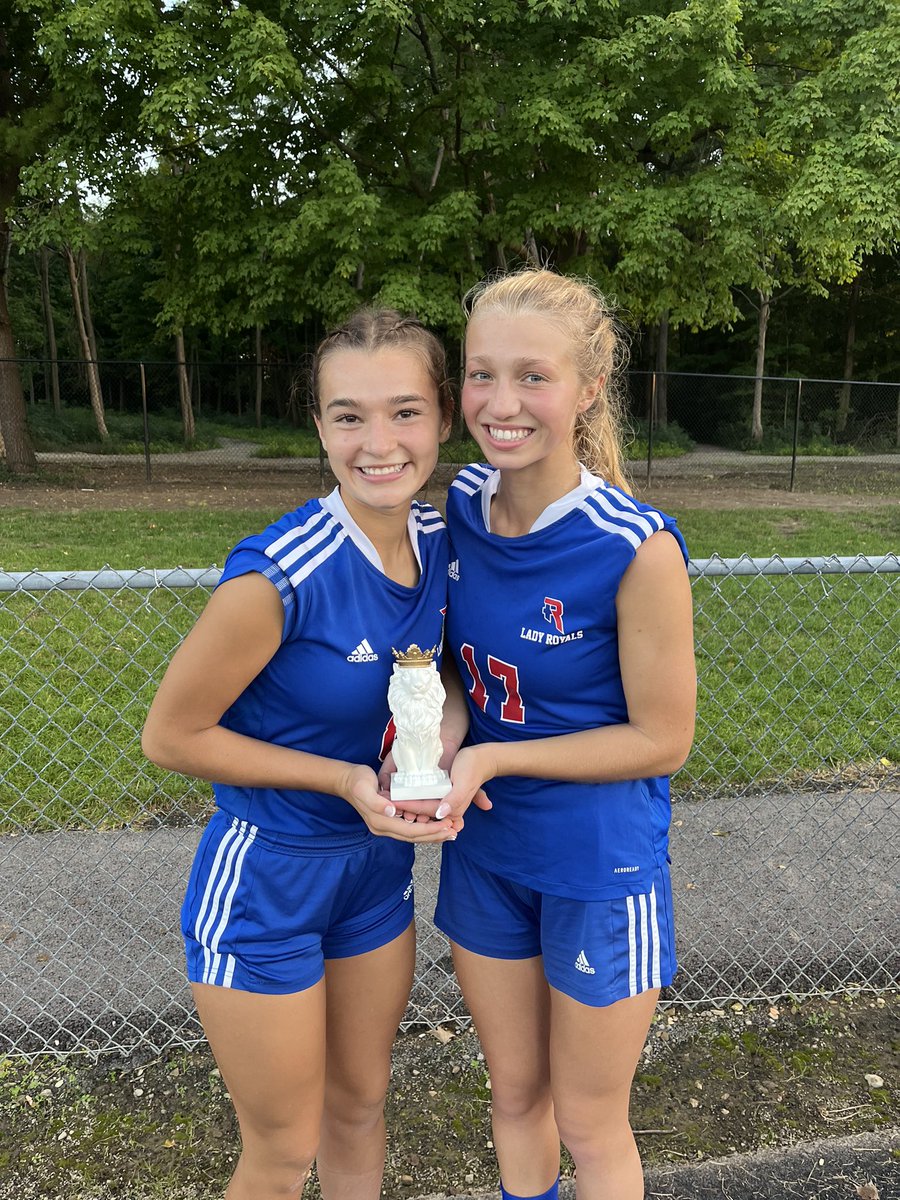 RoncalliGrlsSoc's tweet image. Heart Of A Lion Winners:
Camryn and Rosie made it happen tonight!! Rosie found the back of the net twice and stayed calm under pressure in the 1v1s. Cam was distributing left and right. She logged 2 assists and a goal tonight. Way to go, ladies! @camryn_clark44