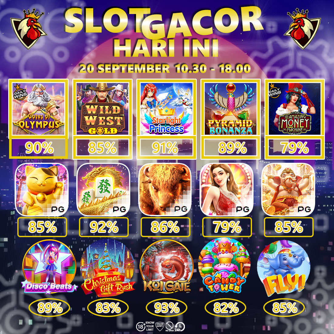 wardajago's tweet photo. #bangjago88 #agenslot #agenslotonline #agenslotonlineterpercaya #situsslotonline #situsagenslotonline #slotonline #slot88 #slotgameonline #slotterbaik #bandarslot #bandarslotonline #slotgacor #slotonline #bocoranslotmaxwin #pragmatic #gatesofolympus #sweetbonanza #xmasbonanza https://t.co/vtZHOcCFg0