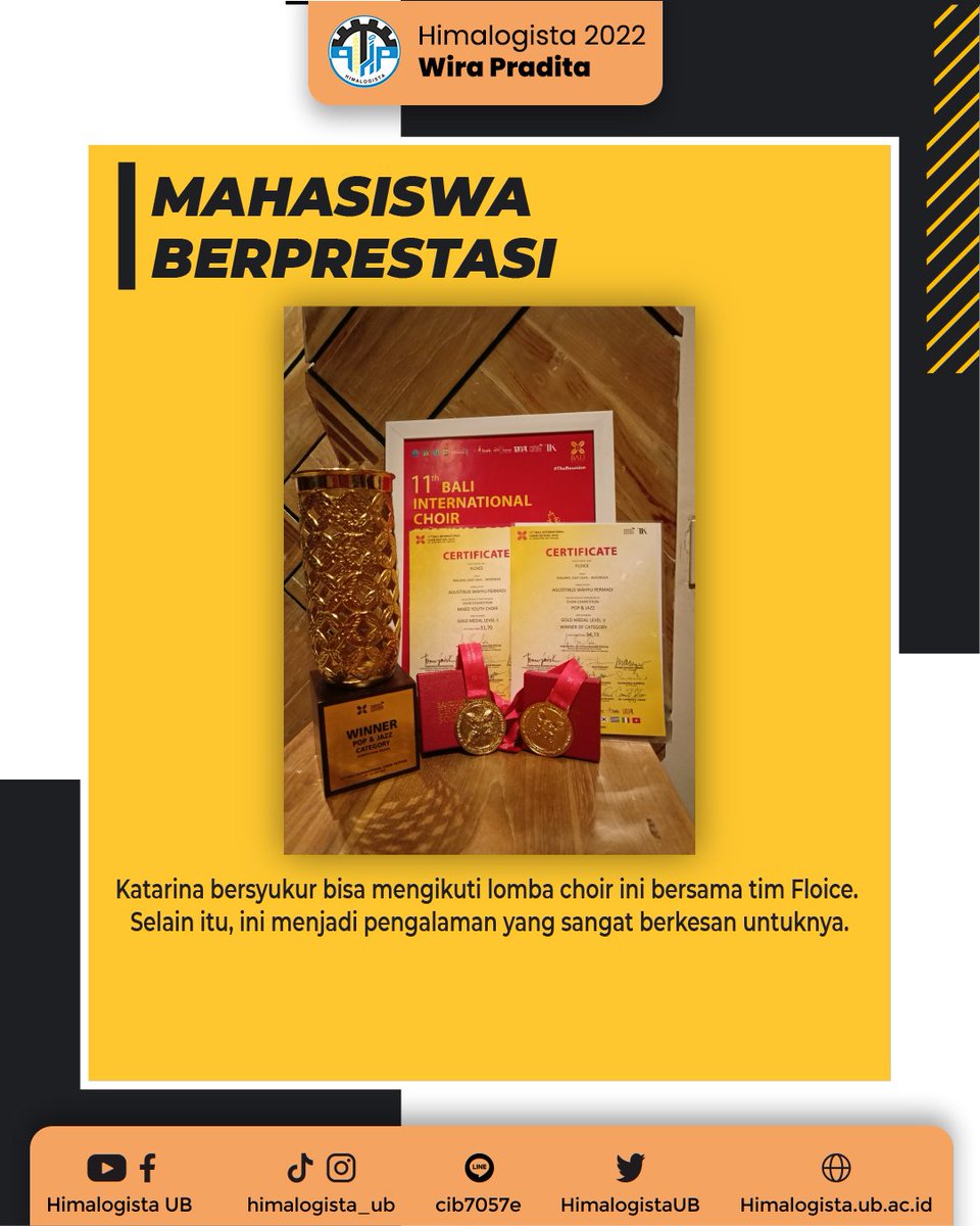 Halo teman-teman Departemen IPABIO 👋🏻

Wah, siapa aja nih mahasiswa Ipabio yang mendapatkan prestasi di bulan Juni 2022? 🤔 
Selamat dan sukses untuk teman-teman yang telah mendapatkan prestasi 💪🏻 Semoga kita semua bisa terinspirasi!