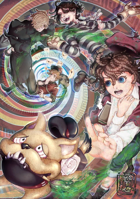 I've been off social media for a while, but it was an honour to provide this #VALE組 piece as well as its cover variations for the  ! Please check out everyone's wonderful contributions if you haven't done so yet! 