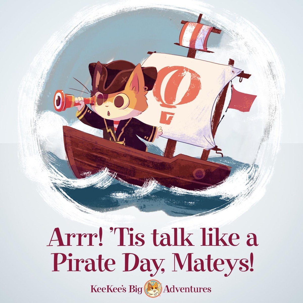International #TalkLikeaPirateDay?! 🏴‍☠️ 
Arrr...it sure is! 🏴‍☠️