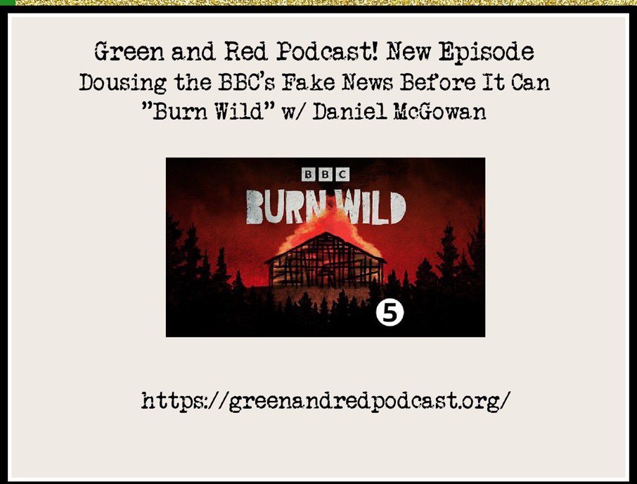 ~NEW EPISODE~

What happens when mainstream media tries to ask what's "too much" in defending the environment? You get the <a href="/BBC/">BBC</a>'s new podcast series "Burn Wild." 

Our thoughts and critique w/ @thetinyraccoon.  

#climatecrisis 

🎙️apple.co/3RZTOHg