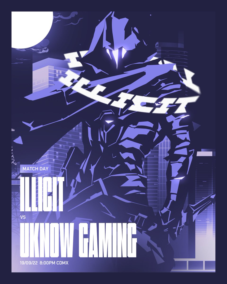 illicit_mx's tweet photo. 💥¡MATCH DAY!💥

Hoy nuestros chicos se enfrentan a #UnknownGaming

📺:https://t.co/tSfH1mzdrj
⏰: 8:00pm 🇲🇽

#BEILLICIT🤖 | VAMOS CON TODO CHICOS! https://t.co/WCOF89CYR3