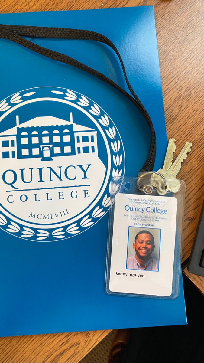 Kenny Nguyen (@coachk_nguyen) on Twitter photo An awesome first day! Here’s to higher education. 
Just a kid from Quincy. An awesome first day! Here’s to higher education. 
Just a kid from Quincy.