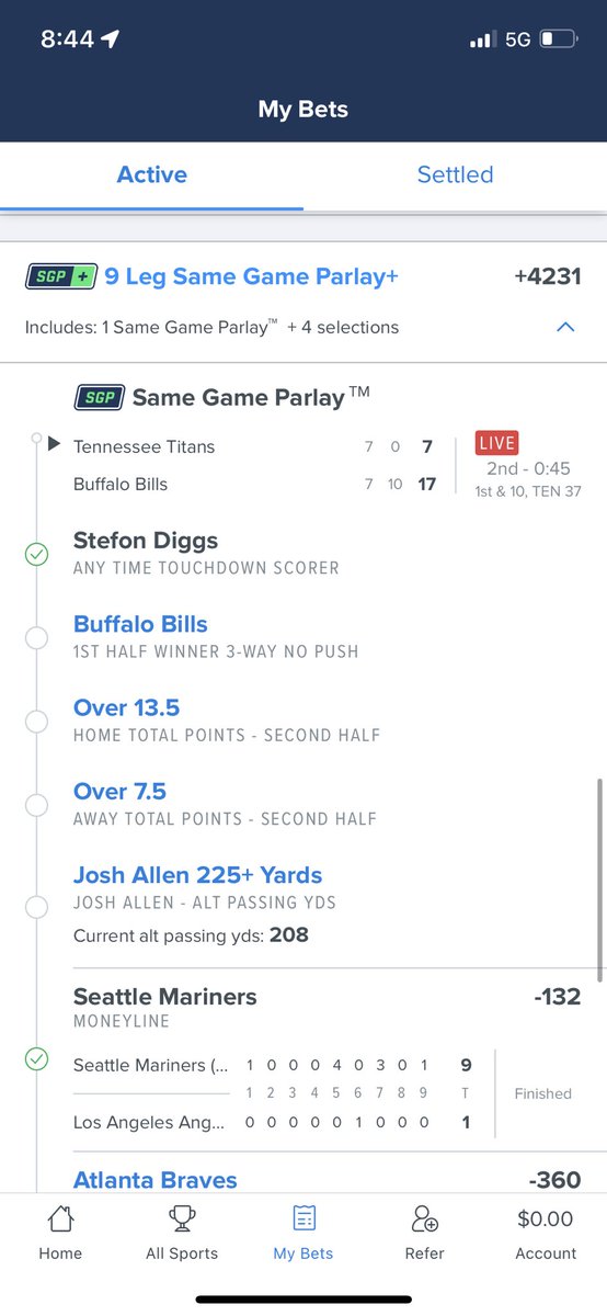 KevinHTorres's tweet image. If this hits, I’ll give FOUR people $20. 
All you have to do is retweet this tweet and tag @FDSportsbook in the comment section!!!! GO GO GO #sports #BuffaloBills #Titans #NFLTwitter