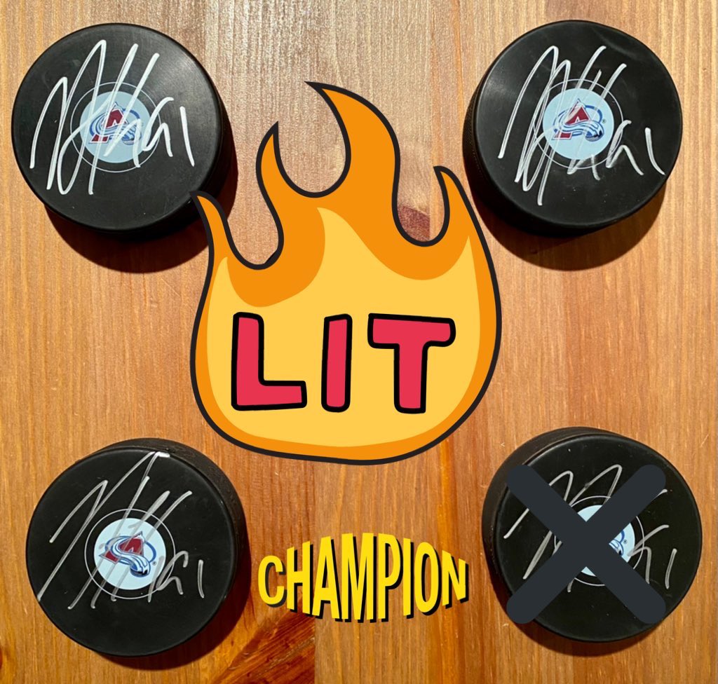 AndrewONielsen's tweet photo. The next 3 people to donate $91.91 😉 to my @EasterSeals fundraiser will get an autographed @43_Kadri puck!
You also get a tax receipt and help change the lives of kids with physical disabilities like me. 👊
#HockeyTwitter #signedpuck #stanleycup #AVS #kadri #toomanymen #donate https://t.co/bXUOHygYtn