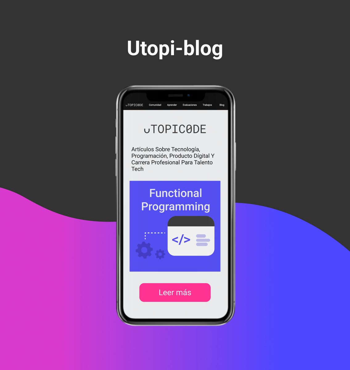 Utopicode1's tweet photo. ¿Conoces la programación funcional?Conoce más sobre nuestos artículos entrando a https://t.co/4iF4JhckM1 y visita el blog para encontrar temas trendy de tecnología 🤓
#blog #techrecruitment #utopicode #womenintech #tech #developers #softwaredevelopers https://t.co/Mqllk0j4iQ