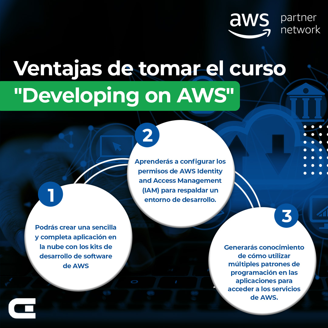 CompuEducacion_'s tweet photo. #Aprende a utilizar los servicios de #AWS y las herramientas para desarrolladores, como el AWS SDK y la AWS CLI.
Desarrolla #aplicaciones de la mano de un instructor #experto en AWS. Inscríbete visitando nuestra web. #compueducacion https://t.co/vogrxGZKqR