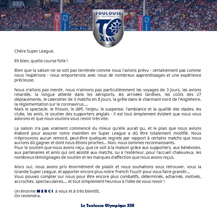 Toulouse Olympique tweet media