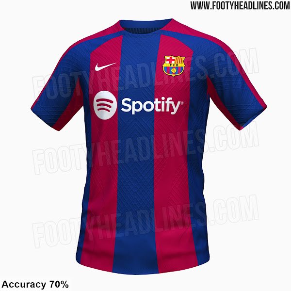 Polyccio8's tweet photo. 👀 Según @Footy_Headlines, la primera equipación del Barça para la temporada 2023-24 será algo de este estilo‼️ #FCBlive #Barça #FCBarcelona https://t.co/mqcVfnsqfQ