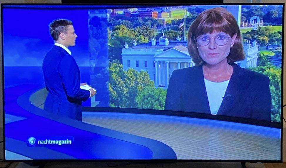 Nina Barth (@ninabarth_hsb) on Twitter photo Nächste Premiere im ARD Studio Washington für mich: Erste Live-Schalte ins ARD #Nachtmagazin mit <a href="/ConstSchreiber/">Constantin Schreiber</a>. Leider kein schönes Thema: Hurrikan Fiona und die Verwüstungen ua in Puerto Rico. Nächste Premiere im ARD Studio Washington für mich: Erste Live-Schalte ins ARD #Nachtmagazin mit <a href="/ConstSchreiber/">Constantin Schreiber</a>. Leider kein schönes Thema: Hurrikan Fiona und die Verwüstungen ua in Puerto Rico.