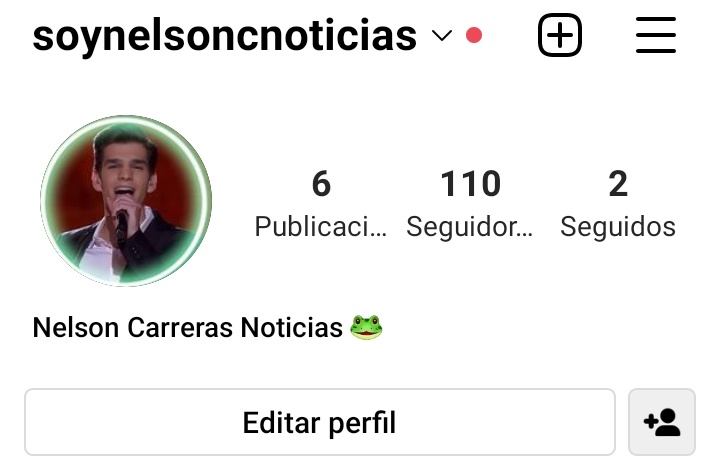 NelsonCNoticias's tweet photo. Mi cuenta de instagram en apoyo a Nelson 
Pd:NO he subido nada xq instagram hace 2 semanas no me deja solo me aparece procesando y no carga las publicaciones ayuda🥲😣 https://t.co/zY91LydiFe