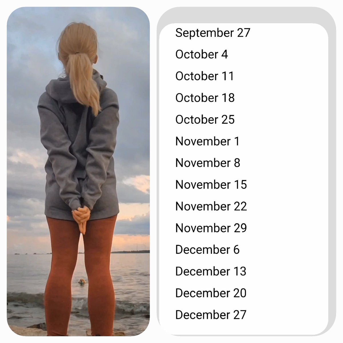 UPHALE Indoor Sanctuary Winter Yoga Series. Coming at you Tuesday's from am actual Sanctuary ♡