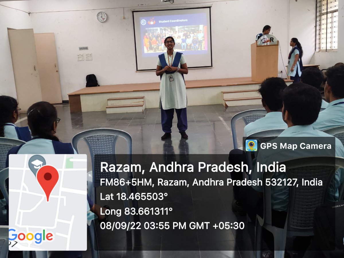 CsiGmrit's tweet photo. Fledlings π£
Fresh thoughts, fresh experience, steps towards your delightful future are the most exciting part of second yearβ¨
An intro session on our student chapter CSI conducted on 08.09.2022
For the second years
#csigmrit #gmrit #intro #secondyears #fledlings https://t.co/wGIVuS95FE