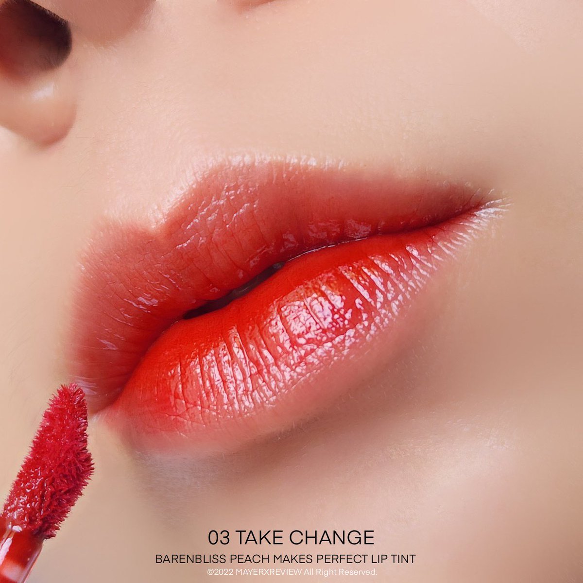 memayerr's tweet photo. ปาใจไปให้น้อง #barenbliss Peach Makes Perfect Lip Tint สักร้อยดวง💕คือน่ารักทุกสีจริงๆ เป็นลิปทินท์ที่เนื้อฉ่ำวาวชุ่มชื้นสุด แถมติดทนทั้งวันเลย มีความหอมพีชชอบมาก คอลนี้ปักหมุดสี 03  Take Change ไว้นะ มันสดใสมาก แต่ใดๆคือแนะนำให้มีทุกสีเลย ทาง่าย ได้ทั้งปากและแก้ม #barenblissth https://t.co/0bGyIwVr9I