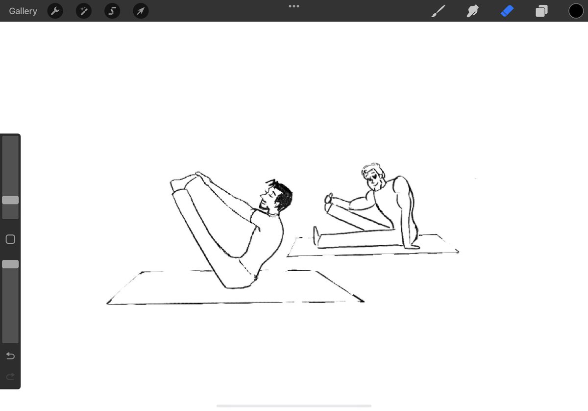 starksnack's tweet photo. a tiny little emh yoga for @Cap_Ironman’s universe medley
inspired by morning stretch by @ohthatmireille 

✨read the fic✨ https://t.co/vhvhtsRvZS

(steve is trying his best) https://t.co/3pRBlKYTf1