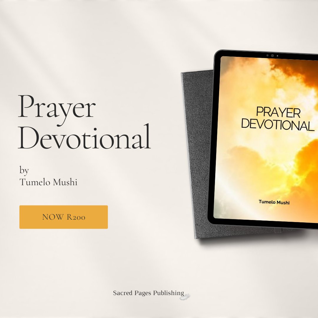 sacred_pages's tweet photo. Place your order by making payment of R200 including delivery fee of R100 and send your proof of payment to info@sacredpages.co.za / 062 291 6050

Banking details:
SACRED PAGES PUBLISHING
Bank FNB/RMB
Account number 62815931656
Branch code 250655
Reference: Name, Devotional https://t.co/xsrD86sybK