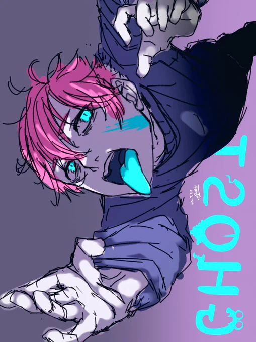 飽きた#オリジナルイラスト 