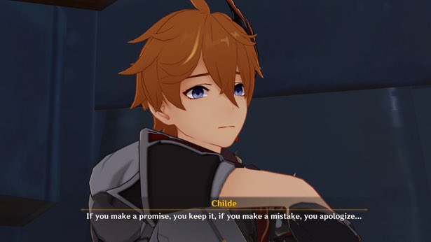 FUSHIGUR0's tweet photo. friendly reminder that Childe canonically:

- Keeps all his promises
- Knows how to dance/perform
- Always thinks of his family
- Started an entire agricultural project to get Qiqi coconut trees https://t.co/BpkSXBjSRz
