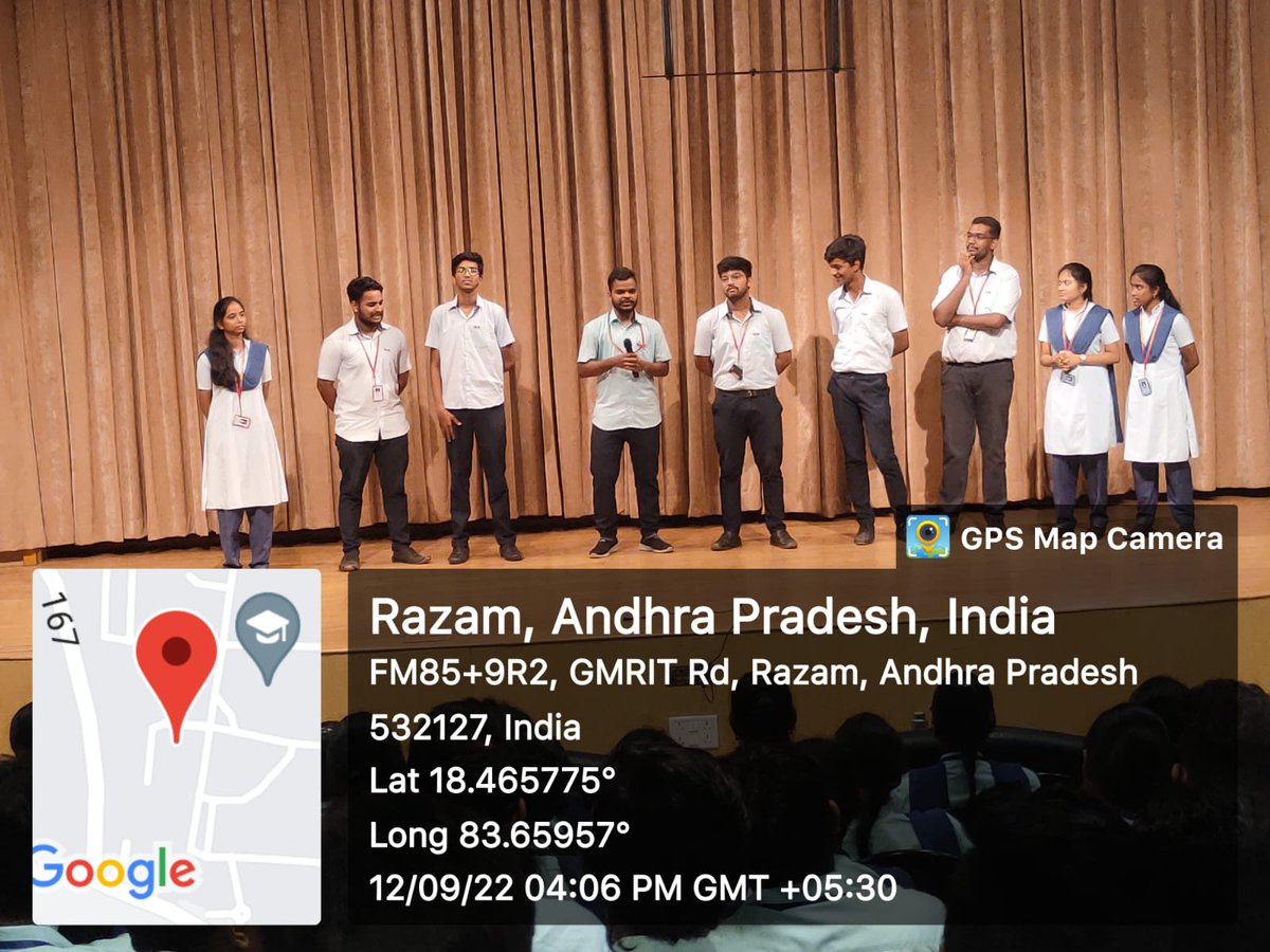 CsiGmrit's tweet photo. " All human interactions are opportunities either to learn or to teach ." An Interactive Session with SIH TEAMS .Conducted on 12.09.2022 was highly motivating and knowledge enriching.We thank all the teams who shared their experiences with us!
#csigmrit #gmrit #sih https://t.co/YFwI8BGSjT