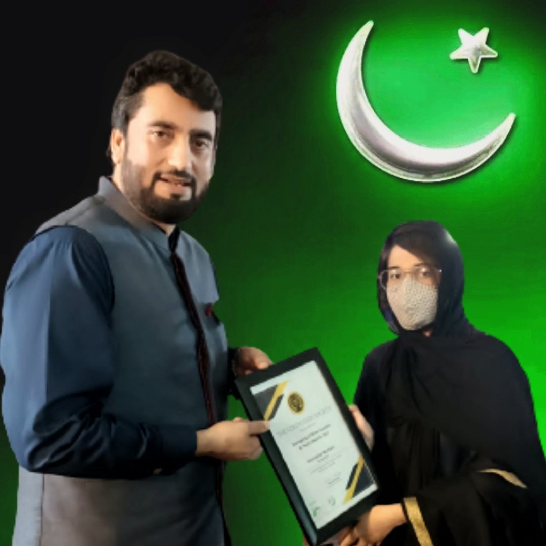 Pleased to share that I have been nominated &amp; honored to receive Educationist Award🎖️ from Former Federal Minister of Pakistan <a href="/ShehryarAfridi1/">Shehryar Afridi</a> at TVS YOUTH AWARDS 2022. I'm highly thankful for this prestigious recognition &amp; for finding my projects valuable towards the community.