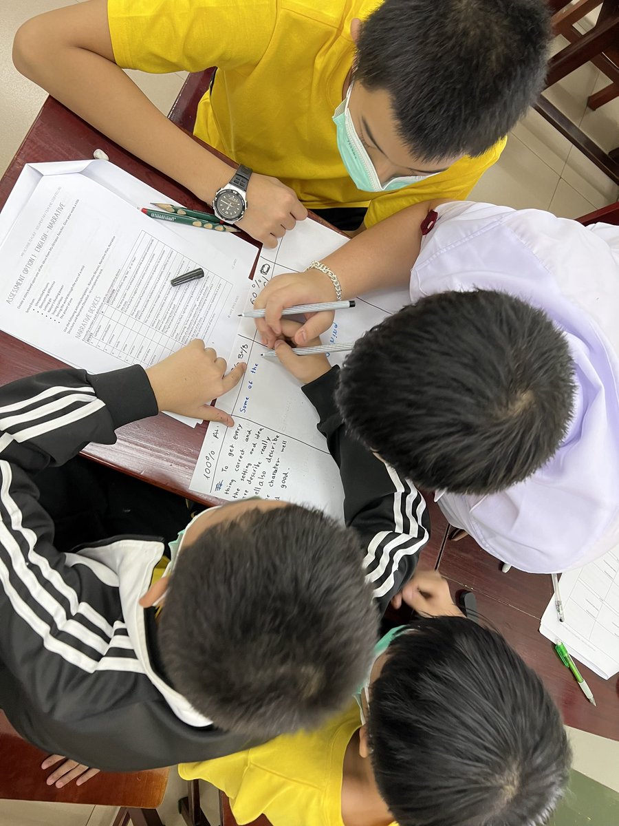 Eli_InVe's tweet photo. Students co-creating rubrics for the first time. They were very excited! https://t.co/KIUj4BRZ5r