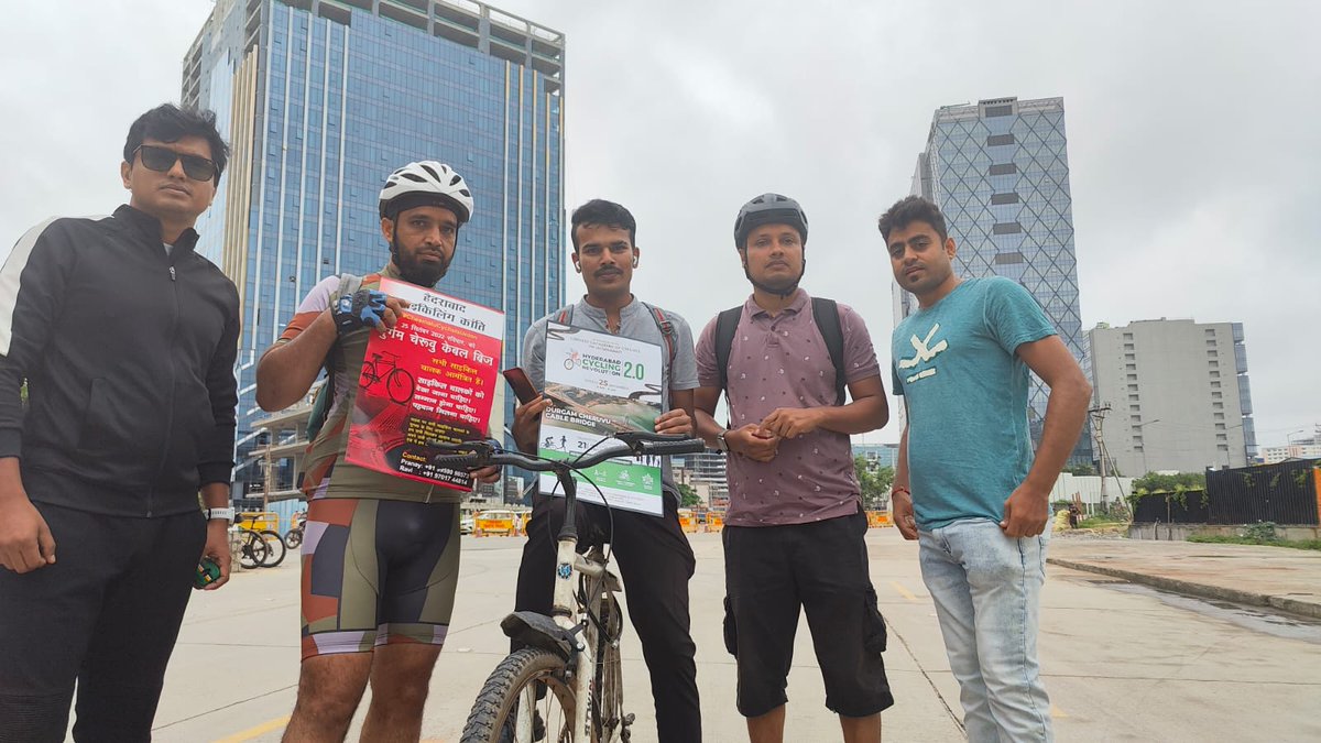 HydcyclingRev's tweet photo. #Hyderabadcyclingrevolution
#resethyderabadwithcycling
#wetoosharetheroad
#adoptcycling
#cycle2work
#cycle2office
#freedom2cycle
#CyclingCommunityofhyderabad
#cycle2school
#adoptcyclinghyderabad
@KTRTRS @arvindkumar_ias @sselvan @BicyclingNewsIn @copenhenken https://t.co/iWNgvu2hA9