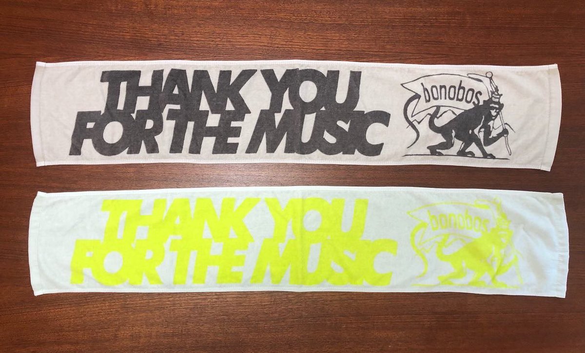 森本夏子 (@bonobos_natsuko) on Twitter photo 【bonobos new!GOODS🐒】
THANK YOU FOR THE MUSIC!!!!!!!
北山雅和さん(<a href="/KTYMmasakazu/">KITAYAMA, masakazu</a> )にロゴデザインしていただきました🙌
アア!!サイコー!!!(感極)
24日の北海道AKABIRA CAMP BREAKから販売開始です🤝 【bonobos new!GOODS🐒】
THANK YOU FOR THE MUSIC!!!!!!!
北山雅和さん(<a href="/KTYMmasakazu/">KITAYAMA, masakazu</a> )にロゴデザインしていただきました🙌
アア!!サイコー!!!(感極)
24日の北海道AKABIRA CAMP BREAKから販売開始です🤝