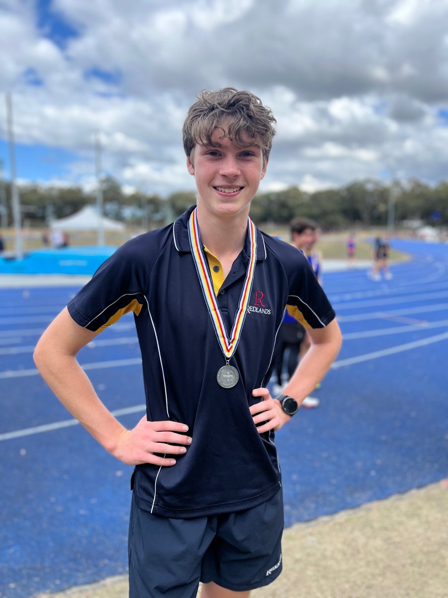 RedlandsSport's tweet photo. NSWCIS Athletics Championships // Congratulations Isaac, 2nd place  in the 800 (.02 off first place!) 
#LetYourLightShine @Redlands_School https://t.co/eoGhYCqs1B