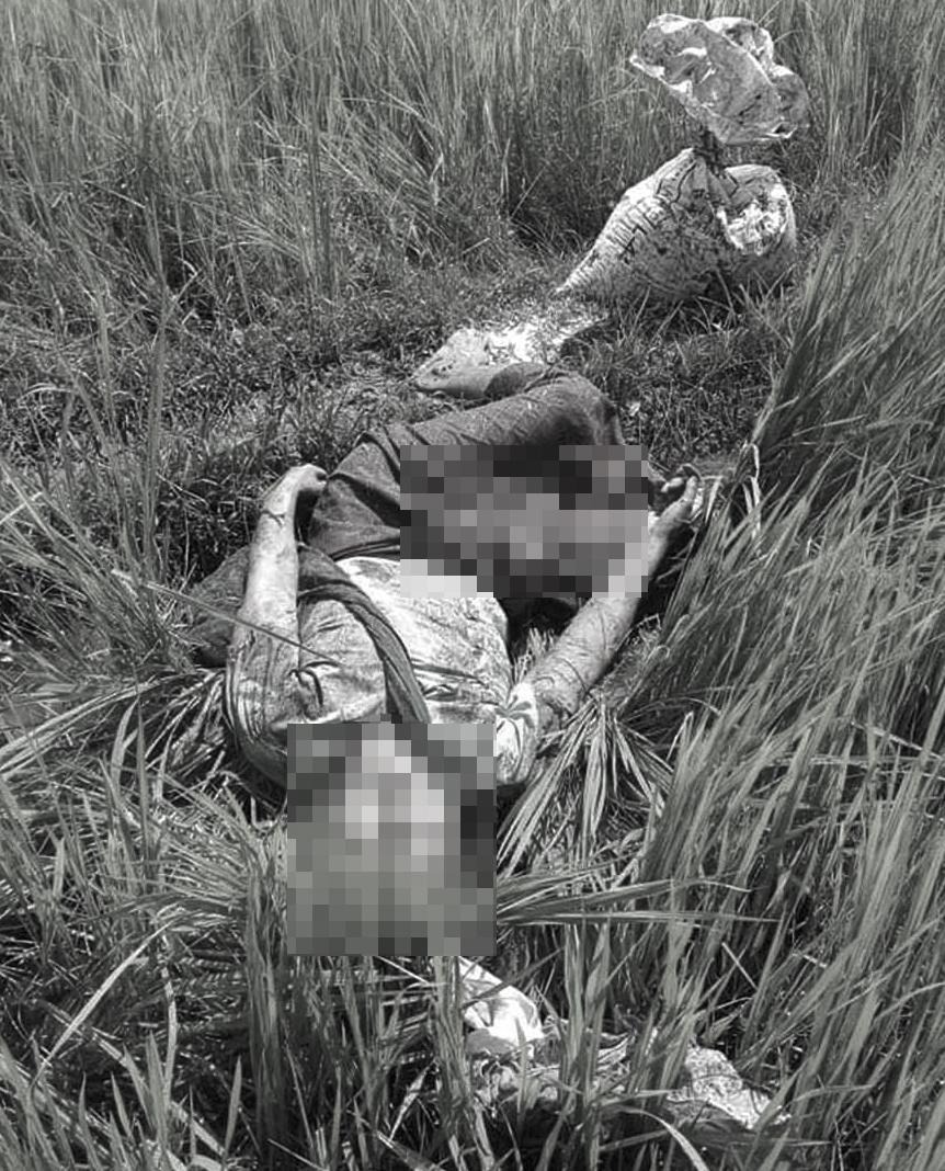 1/4 On September 17, an IDP woman, originally from Taung Zu village, Mone Township, #Nyaung Lay Bin District, was killed by mortar shells allegedly thrown by the Junta army Light Infantry Battalion No. 351 based in Nat-Than-Kwin Bridge.