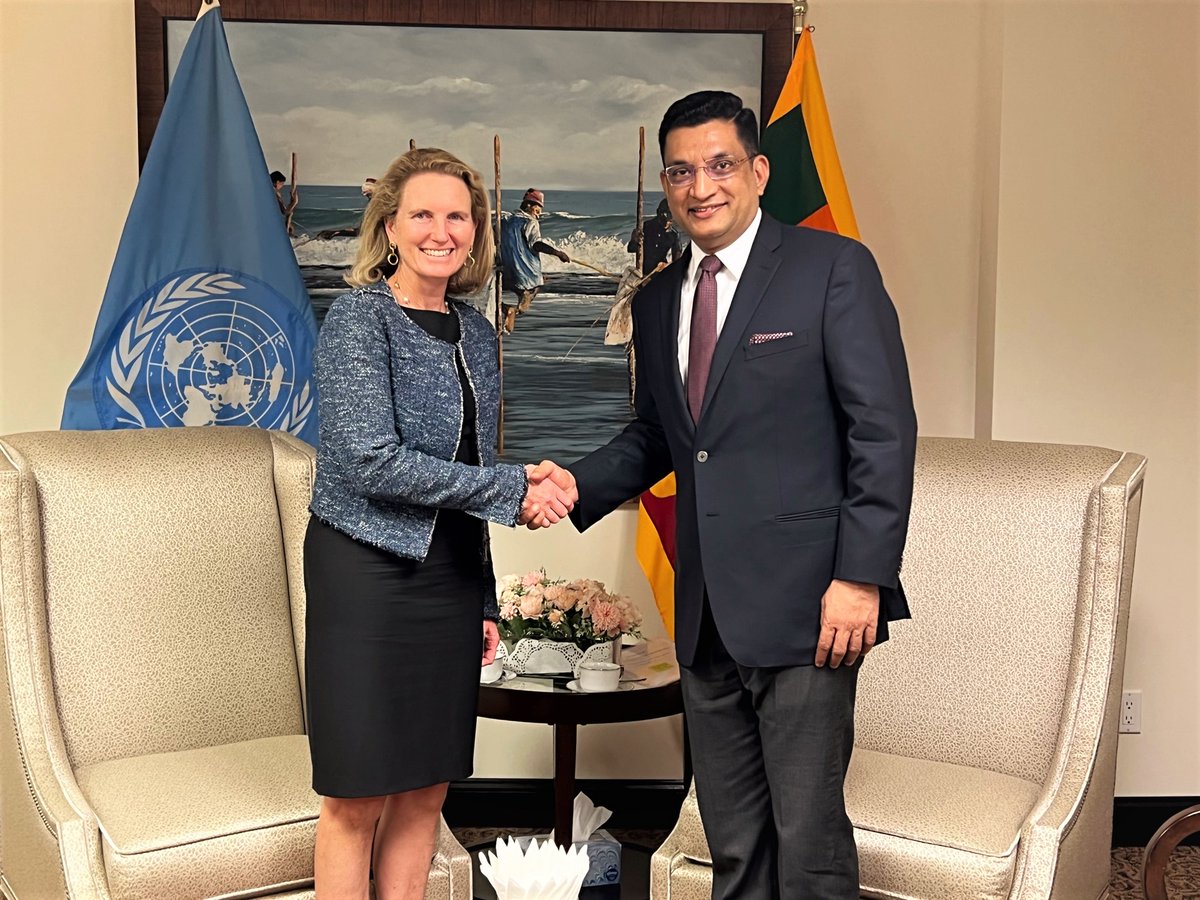 Sri Lanka at UN, NY tweet media