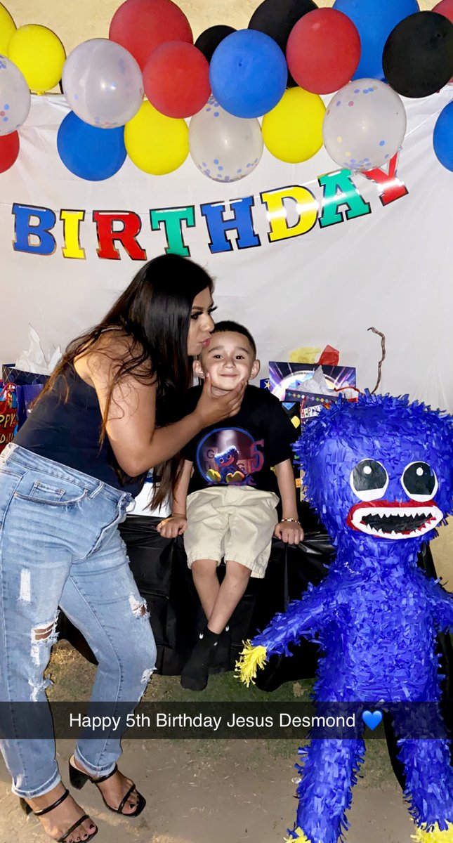 Jesus Desmond turned 5 on 09/13 💙🥺 This day was very emotional for me. 💙 #myfirstborn