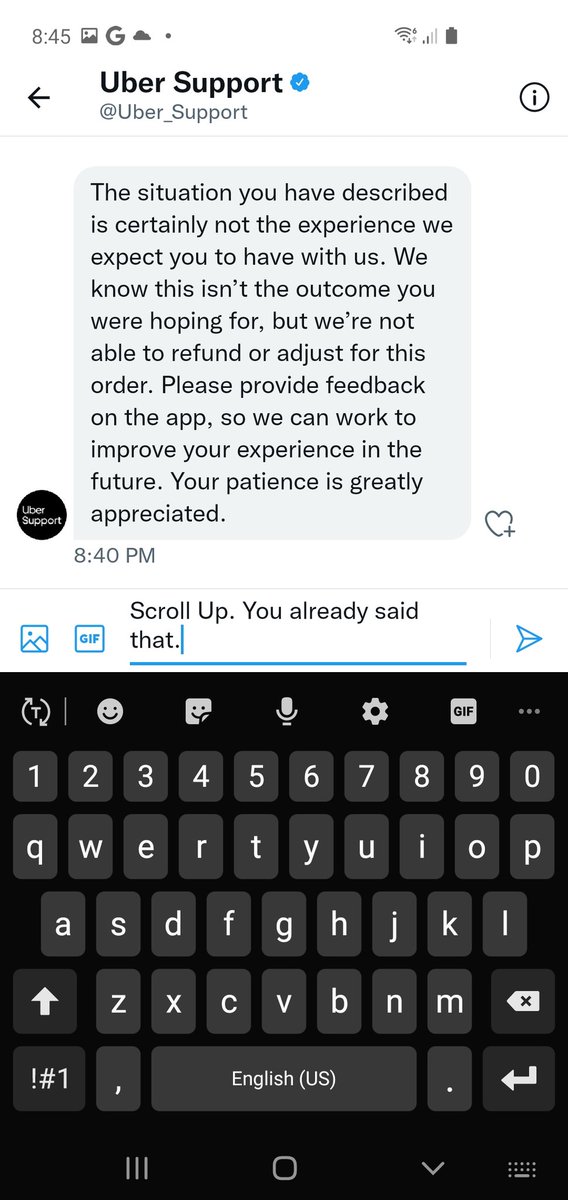 Rebelpants's tweet photo. That thing where your toxic abusive  relationships are now w/ apps. Should I send @UberEats the therapy bill? https://t.co/iA3TQIbl99