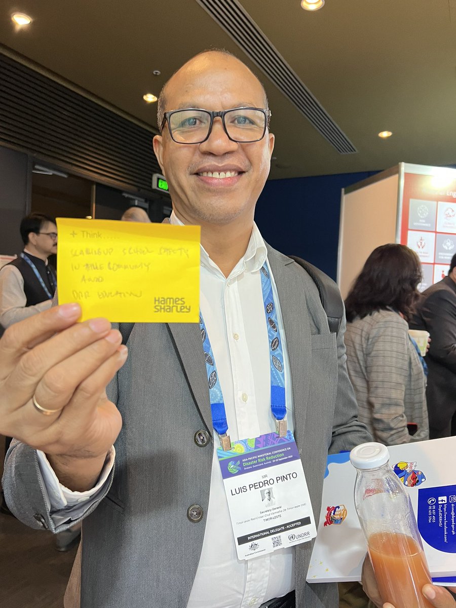 vhalhen123's tweet photo. If you are at #APMCDRR2022 and want to know more about School Safety,different references from countries across Asia Pacific region,do visit #APCSS booth at the Market Place. You can also share your own commitments #CSSFcommitments #Safeinschools @UNDRR_AsiaPac @UNDRR @tamobhid https://t.co/pZXK41Xw1q