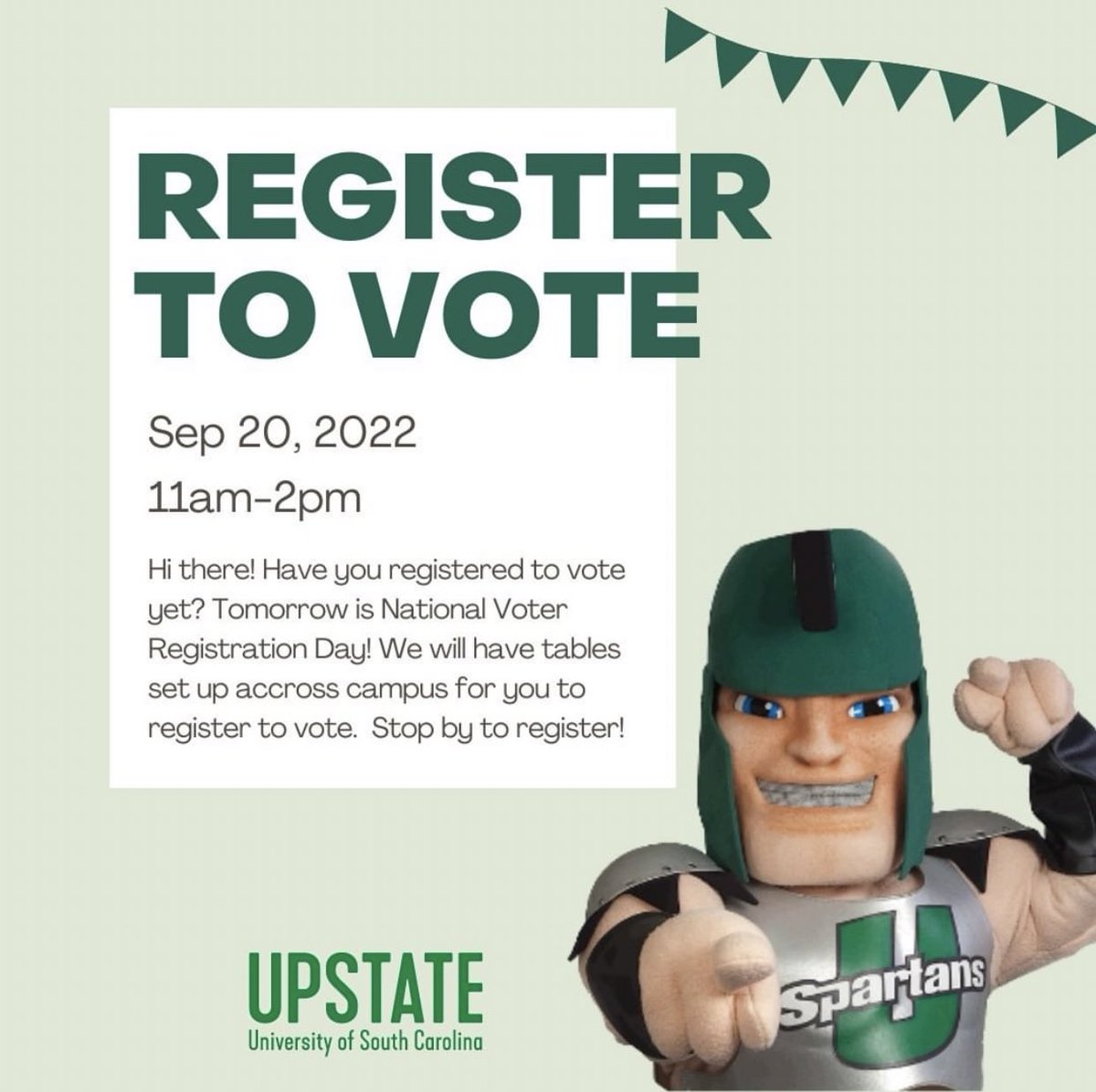 USC Upstate CAHSS tweet media